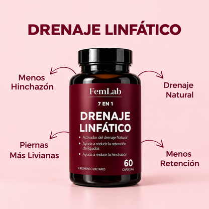 FemLab® -  Drena la Hinchazón del Rostro, Abdomen, Piernas y Brazos