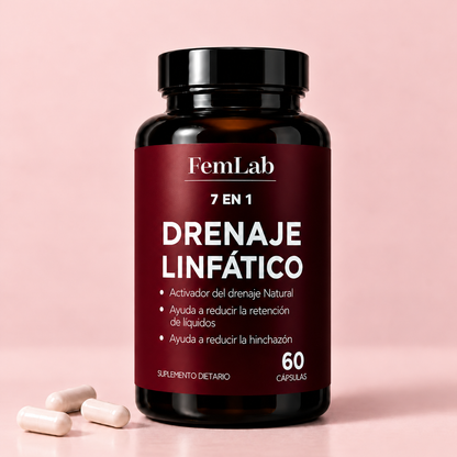 FemLab® -  Drena la Hinchazón del Rostro, Abdomen, Piernas y Brazos